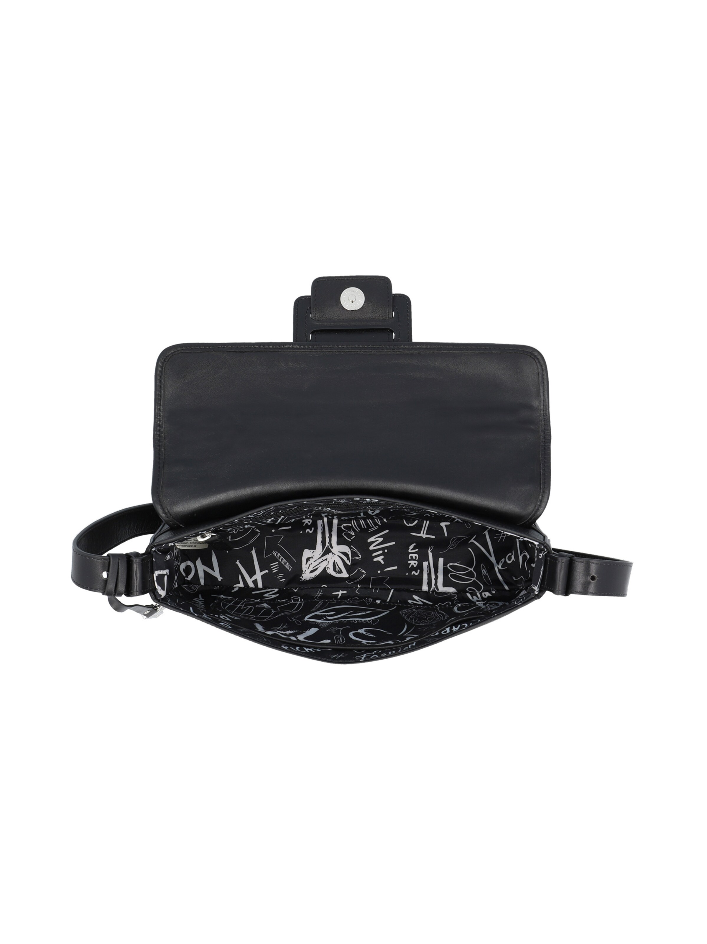 Sac bandoulière 'Paola' Picard en noir