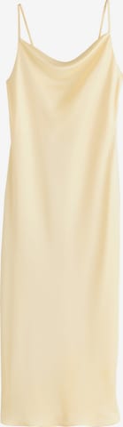 Rochie de seară de la Next pe galben: față