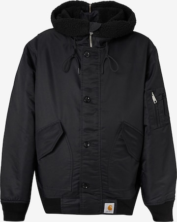 Carhartt WIP Välikausitakki 'Hd Oltera' värissä musta: etupuoli