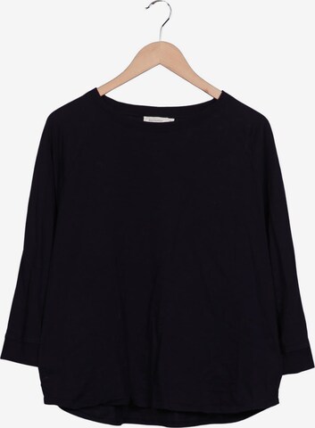 hessnatur Langarmshirt 12XL in Blau: Vorderseite