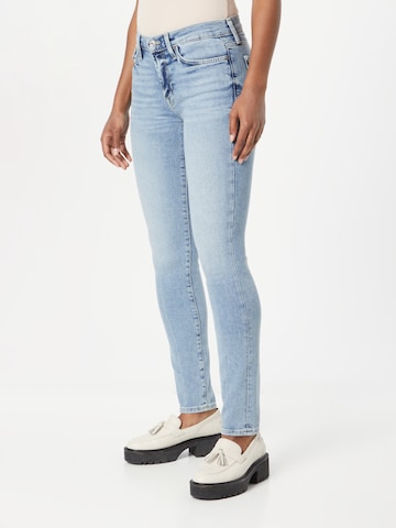 7 for all mankind - Slimfit Calças de ganga 'ROXANNE' em azul: frente