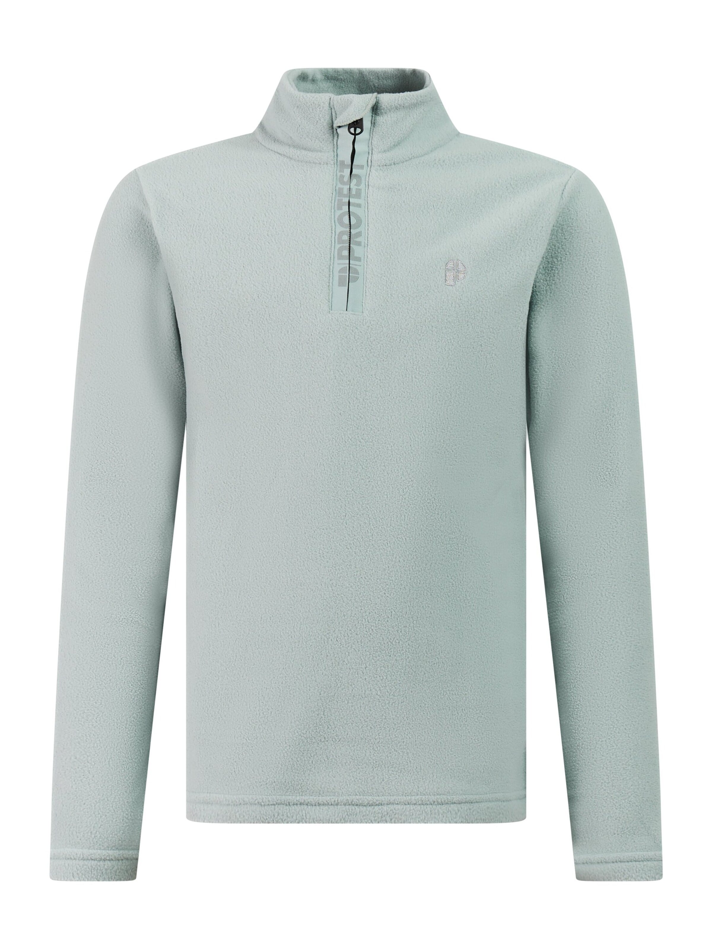 PROTEST Sportief sweatshirt 'Reperfecty JR' in Grijs: voorkant