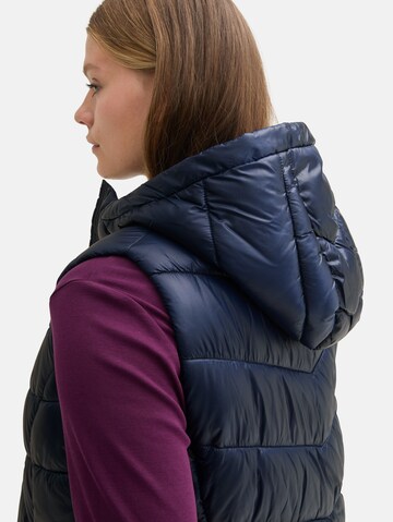 Tom Tailor Women + Vest in Blue