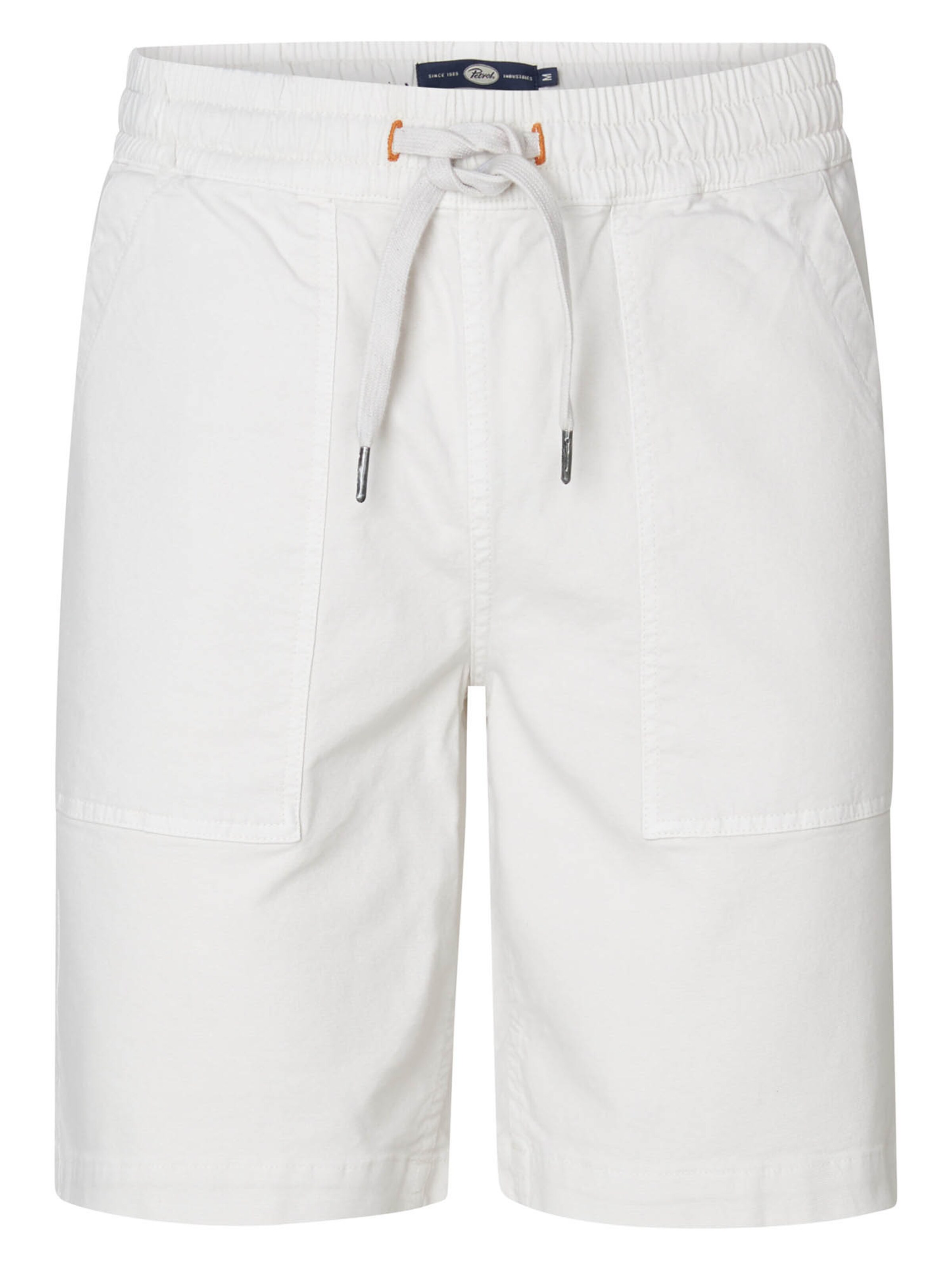 Petrol Industries Pants in White: front