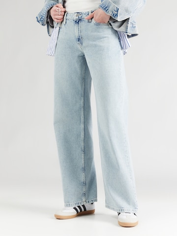 WEEKDAY Wide leg Jeans 'Imoo' in Blue: front