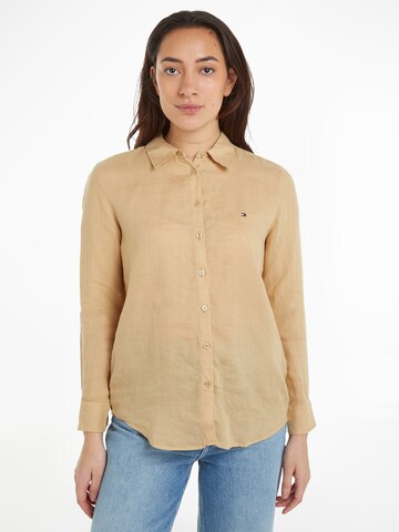 TOMMY HILFIGER Bluse in Beige: predná strana