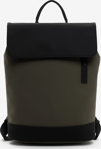 Emily & Noah Backpack 'Le Havre RUE 09 ' in Green: front