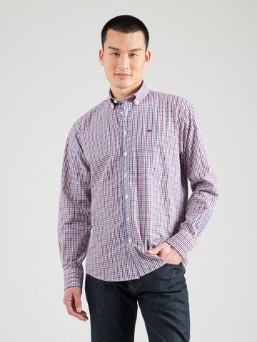 FYNCH-HATTON Regular fit Button Up Shirt in Red: front