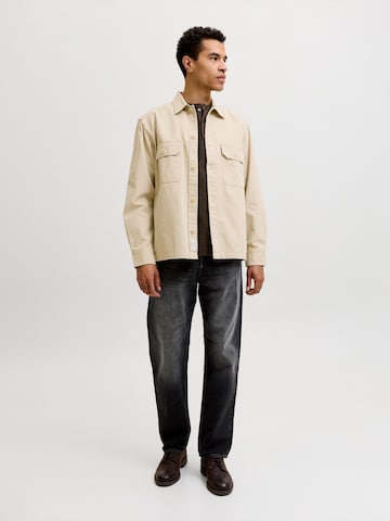 JACK & JONES Prehodna jakna 'JJECOLTON' | bež barva