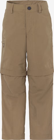 VAUDE Regular Outdoor broek ' Detective Antimos' in Bruin: voorkant