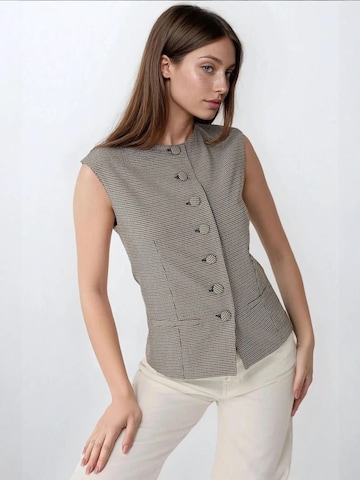 Hiccup Anzugweste in Beige