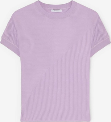 Pull-over MOTIVI en violet : devant