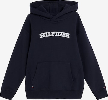 TOMMY HILFIGER Sweatshirt 'Essential Arched' in Blue: front