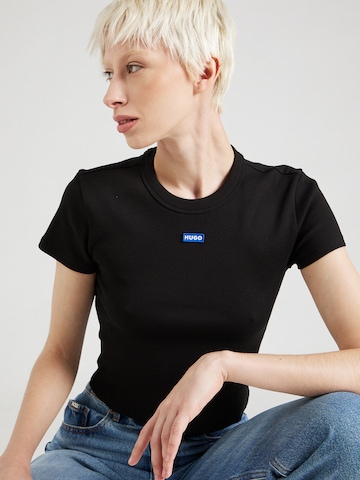 T-shirt 'Baby' HUGO Blue en noir