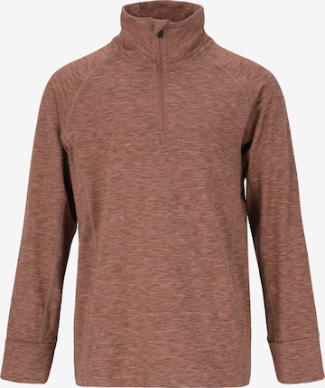 ZigZag Funktionsshirt 'Lopez' in Braun: Vorderseite