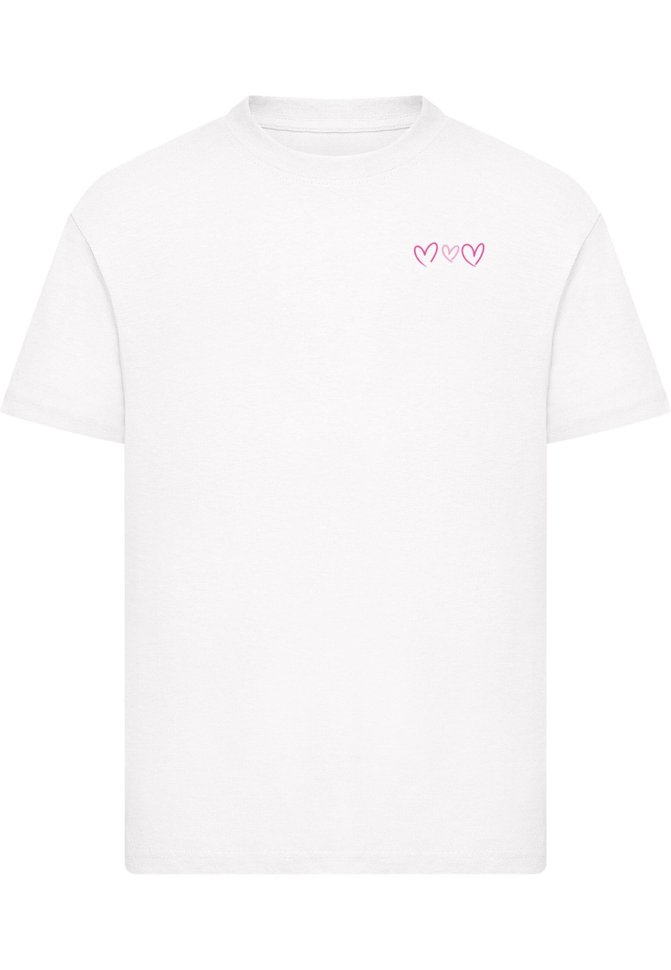 Mister Tee Tričko 'Always Trust Your Heart' – bílá: přední strana