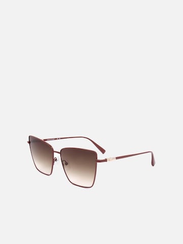 Lunettes de soleil 'Longchamp LO172S Burgundy 58/15/145 Women Sunglasses' Longchamp en rouge