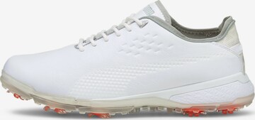 PUMA Athletic Shoes in White: front