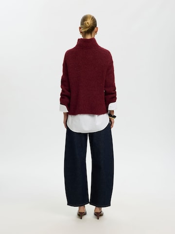 SELECTED Trui 'SLFGABRIELLA' in Rood