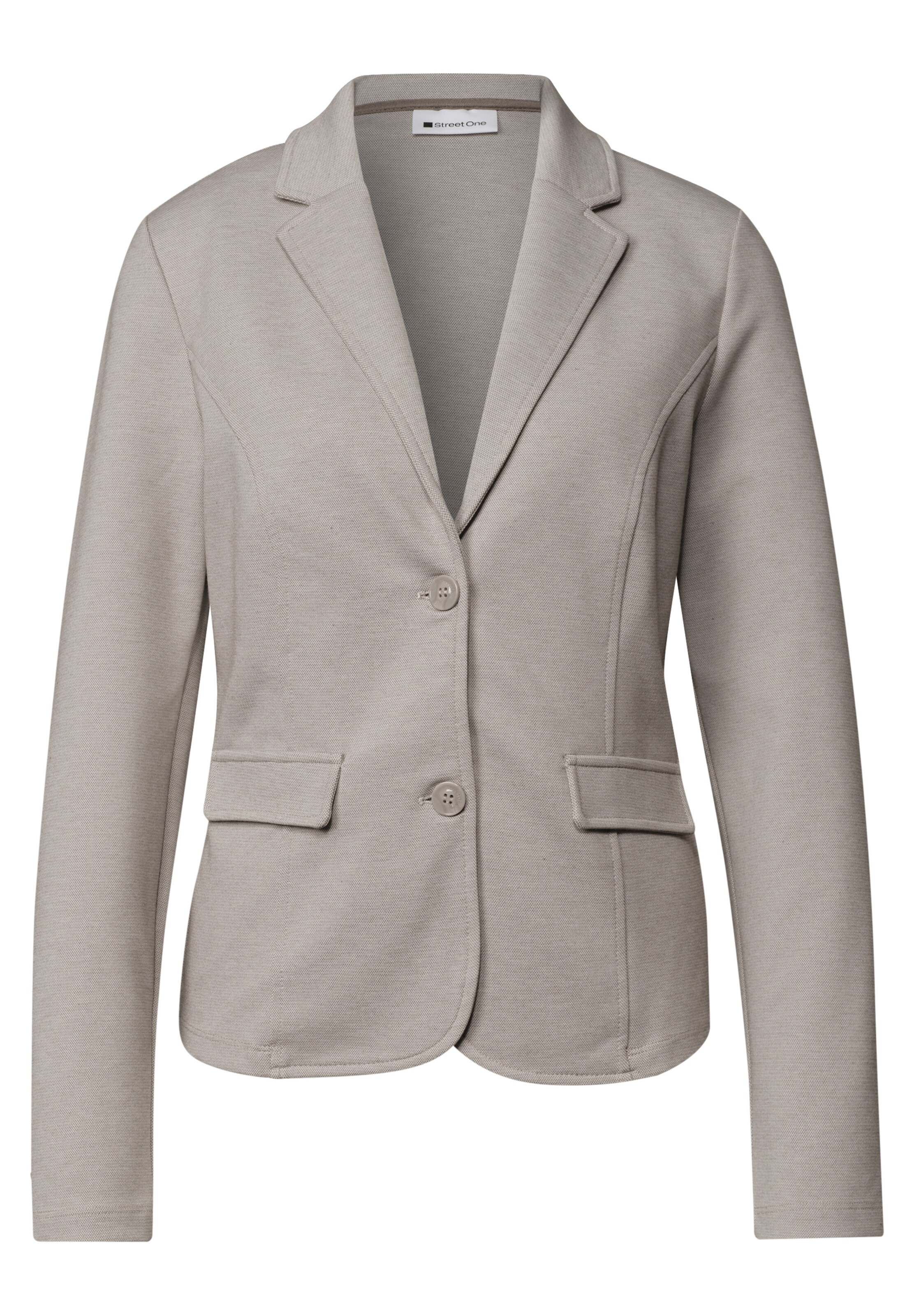STREET ONE Blazer in Beige: Vorderseite