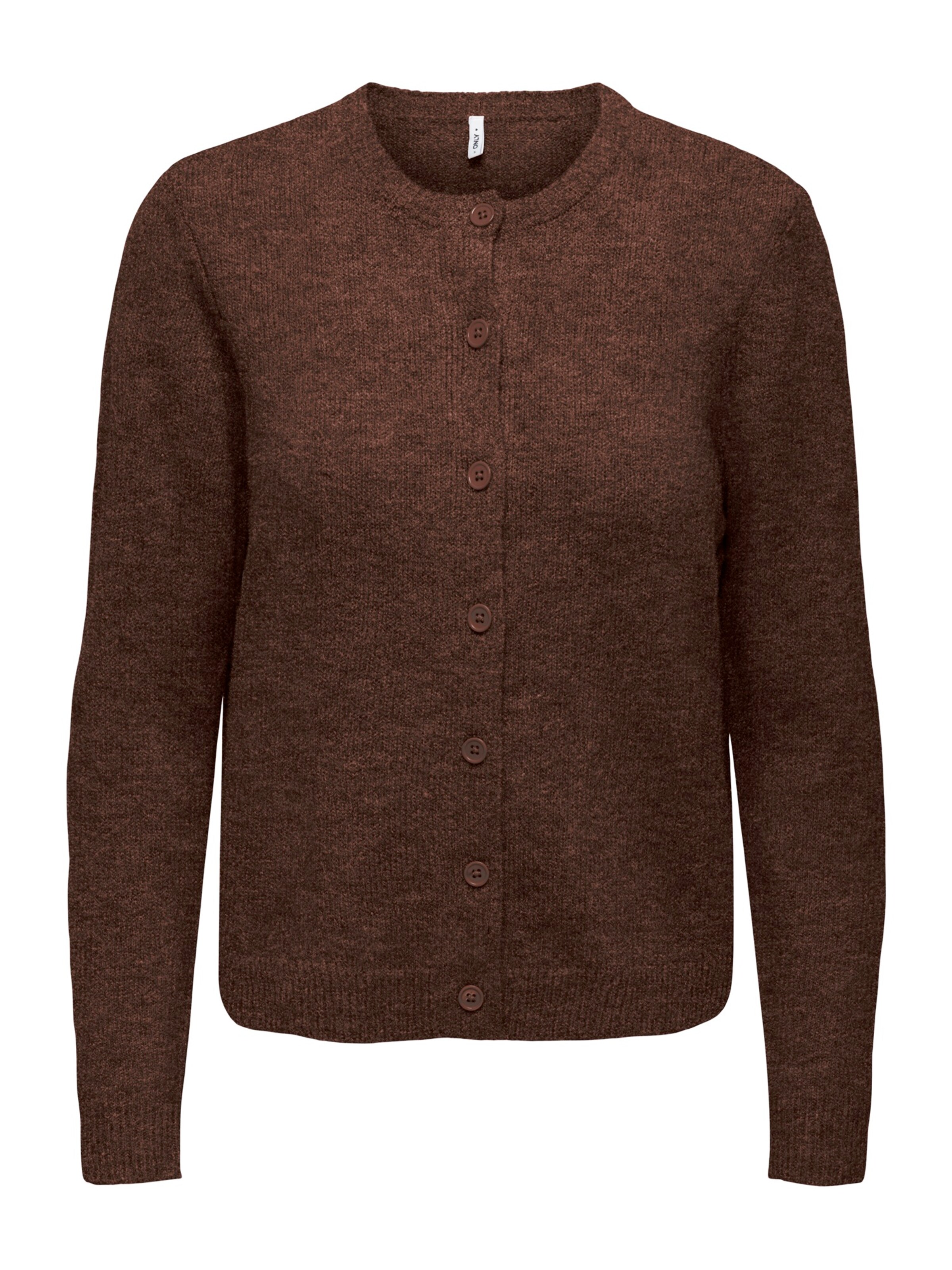 ONLY Cardigan 'ONLOLIVIA' en XS en brun foncé, Vue avec produit