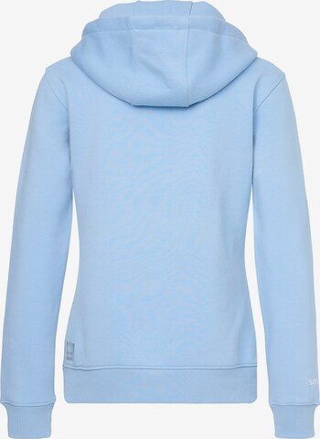 smiler. Sweatshirt 'Happy' in Blau