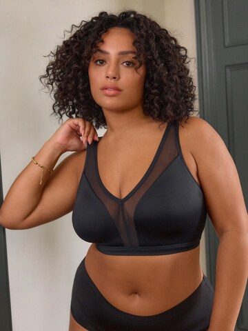 Next Bustier Rintaliivi värissä musta: etupuoli