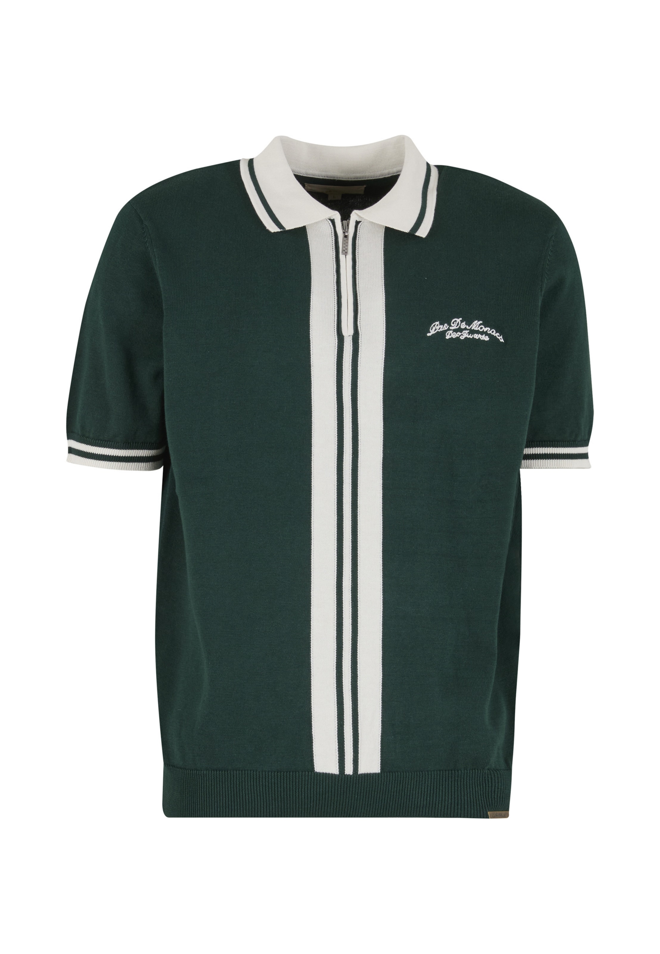 T-Shirt 'EMBLEME' Pas De Monaco en vert : devant