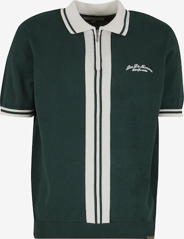 T-Shirt 'EMBLEME' Pas De Monaco en vert : devant