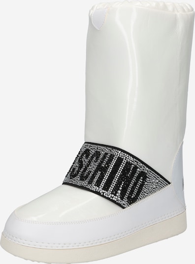 Love Moschino Апрески в бежово / бяло, Преглед на продукта