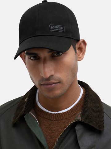 Casquette Barbour International en noir
