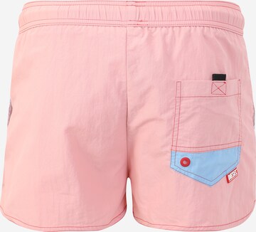 Pantaloncini da bagno 'CAYBAY' di DIESEL in rosa