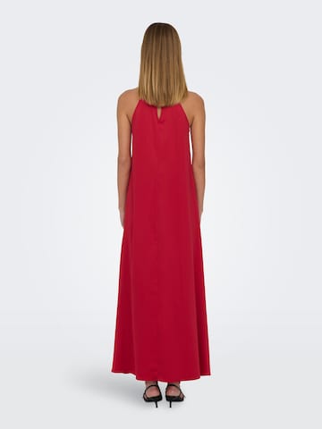 ONLY - Vestido 'VICTORIA' em vermelho