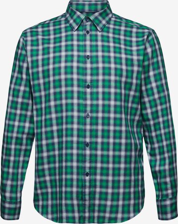 ESPRIT Button Up Shirt in Blue: front