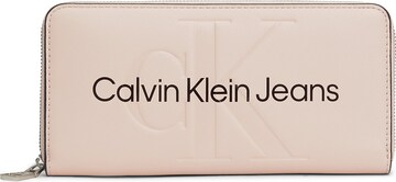 Calvin Klein Jeans Portmonetka w kolorze różowy