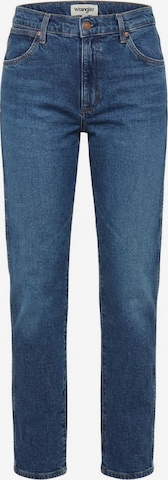 WRANGLER Jeans 'STRAIGHT SUNSET' in Blauw: voorkant