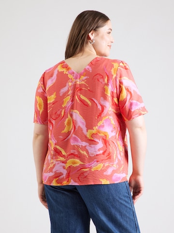 Vero Moda Curve - Blusa 'VMCCILLE' en rojo