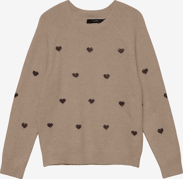 ruda VERO MODA Megztinis 'VMDOFFY': priekis