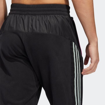 ADIDAS ORIGINALS Regular Pants 'Polar Fleece' in Black