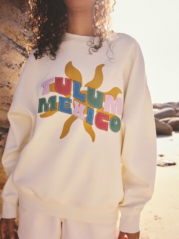 Next Sweatshirt in Beige