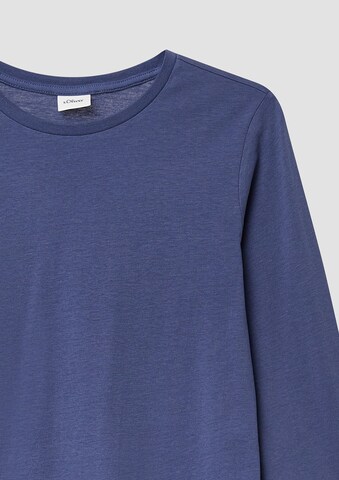 T-Shirt s.Oliver en bleu