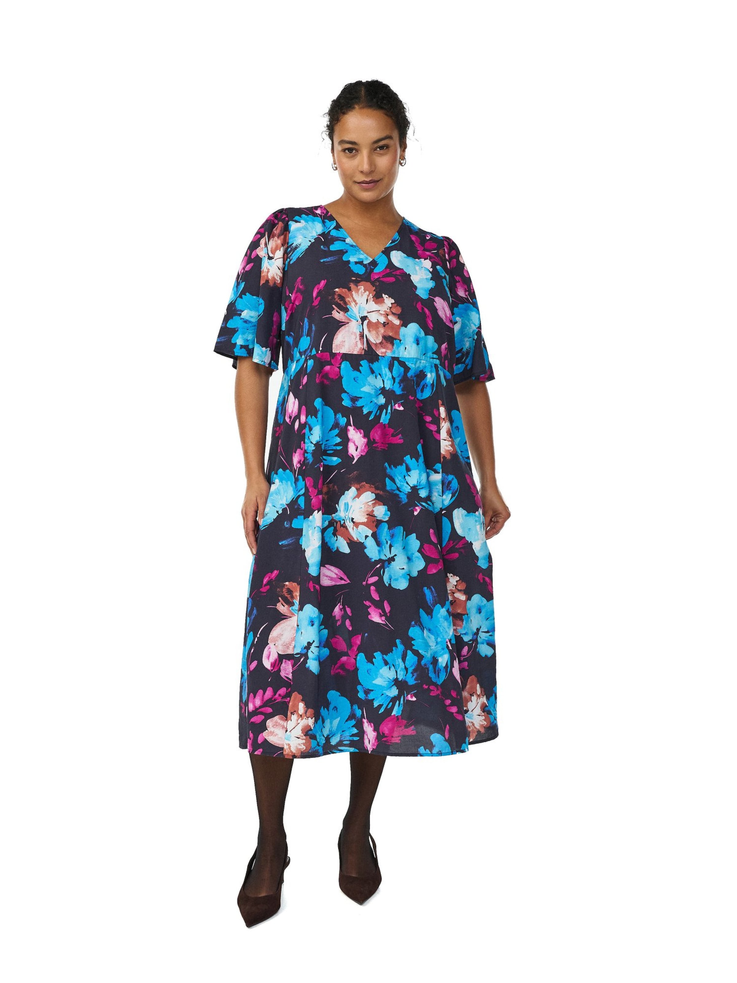 Rochie 'Mclaru' de la Zizzi pe negru: față