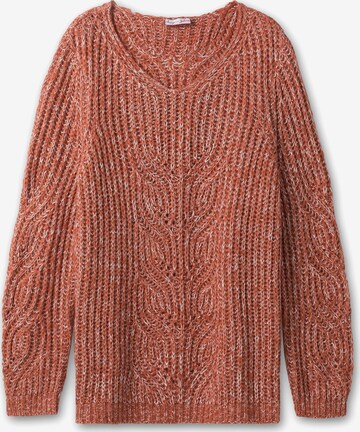 SHEEGO Pullover in Rot: predná strana