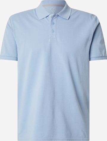 T-Shirt QS en bleu : devant