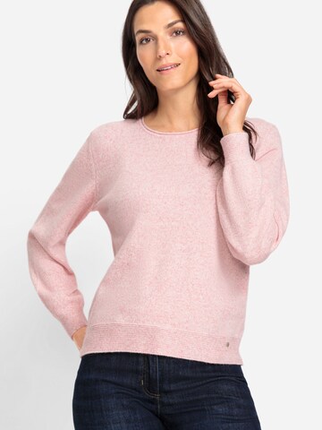 Olsen Pullover 'Henny' in Pink: Vorderseite