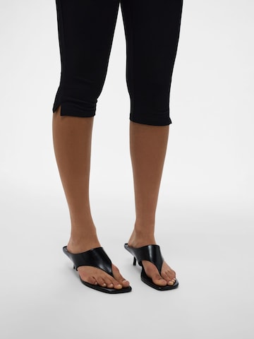 Coupe slim Pantalon 'PCAlli' PIECES en noir