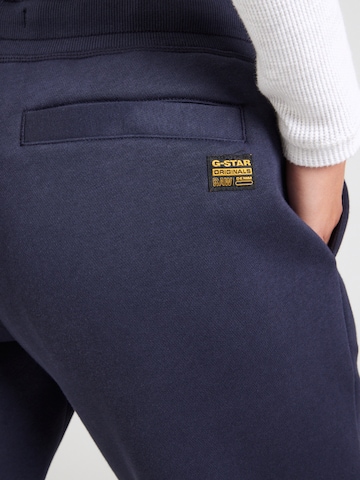 G-STAR Tapered Hose 'Premium' in Blau
