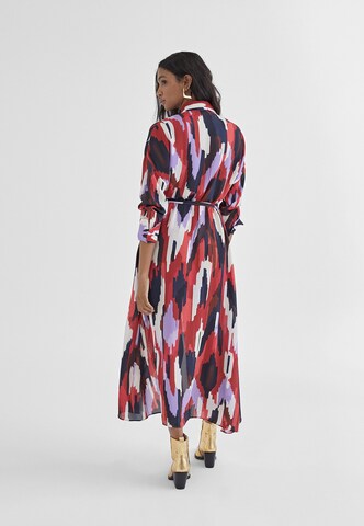 Robe-chemise Lola Casademunt en mélange de couleurs