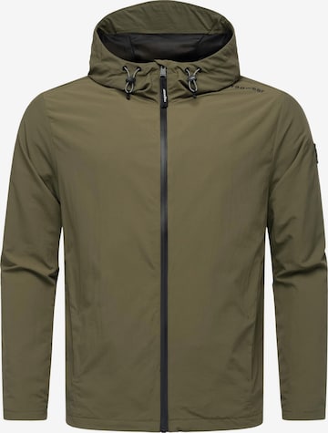 Veste mi-saison 'Lewie' Ragwear en vert : devant