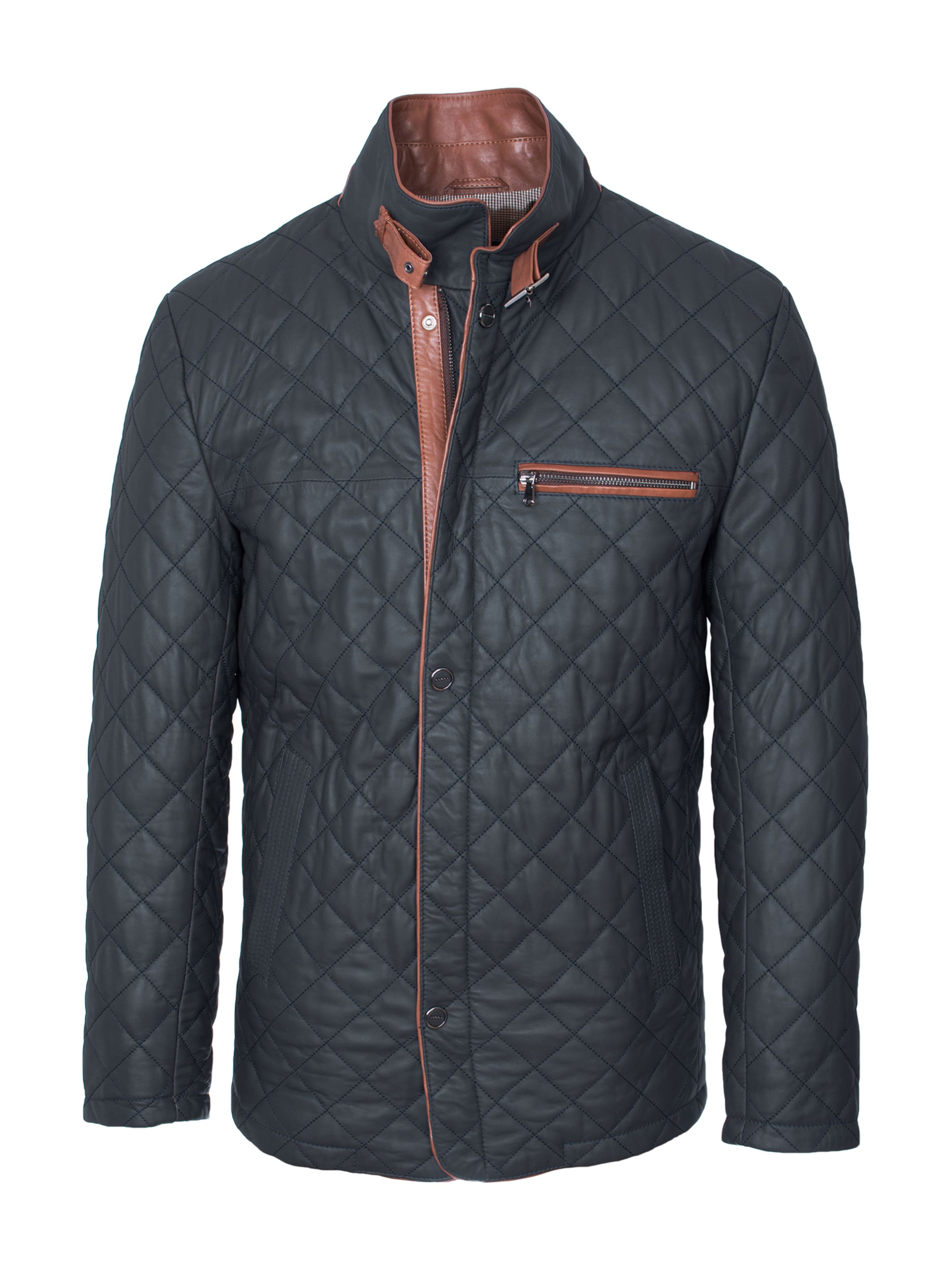 LOLUS Jacke 'Leno' in Blau: Vorderseite